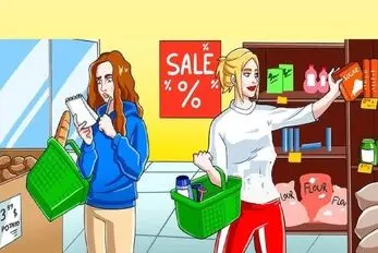 بازی فکری؛ کدام خانم در فروشگاه متاهل است؟