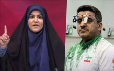 هدیه ویژه قهرمان المپیک به مجری شجاع در حمله رژیم صهیونیستی