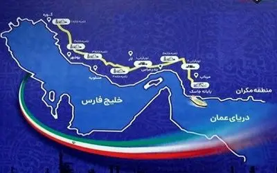 ایران دور زدن تنگه هرمز را آغاز نمود