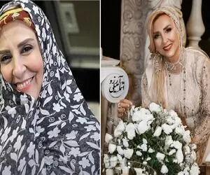 چیتان پیتان مرجانه گلچین تو عروسی مریم مومن/ خانم جوون تر از همیشه اس