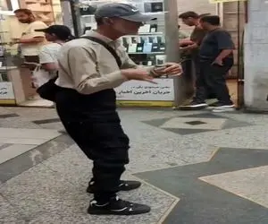 آواز شاد؛ مرد خوش طی حرکت انتحاری تصمیم گرفت با رقصش تن مایکل جکسون رو تو گور بلرزونه