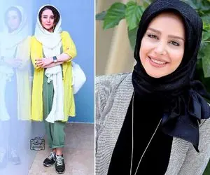 ریزگی "الناز حبیبی" کنار رفیق هیکلیش همرو به خنده آورد؛  فقط یه حاشیه داره که اونم...