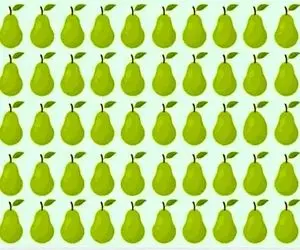 بازی فکری؛ گلابی قناص رو بین اینهمه گلابی یه شکل پیدا کردن کار هرکسی نیست