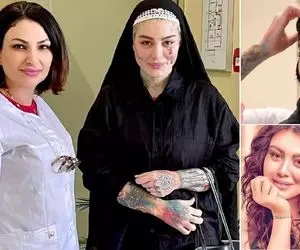 سحر با تیپ و فِیس عربش دُخی مدلاشونو سوسک کرد؛ چه حالی میده تو ساحل به خودش!