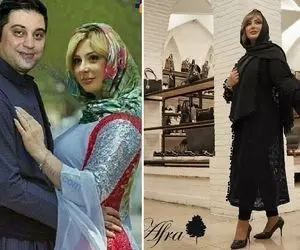 هفتاد قلم آرایش نیوشا ضیغمی با این مدددل گیس سرشو از تنش جدایید؛ خونس یا قصر!