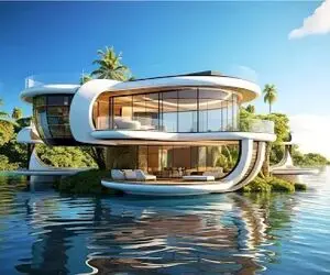 معماری خلاقانه؛ خونه ساختن کنج جزیره قناری و شناور صبا با آواز قناری بیدار شن