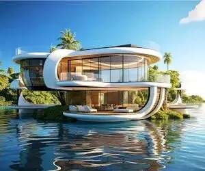 معماری خلاقانه؛ خونه ساختن کنج جزیره قناری و شناور صبا با آواز قناری بیدار شن