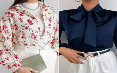 شومیزهای ترند زنانه و دخترانه جدید 1404؛ مختص مجالس شیک که همه سر تا پا زرق و برقین