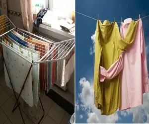 دیگر بوی نم نم نخواهید داد/ راهکارهای جادویی خشک کردن لباس در فضای کوچیک و فندقی