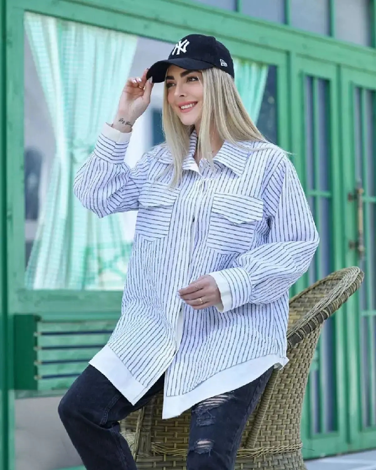 شومیز راه راه