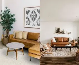 چطور فرش رو با مبل قهوه‌ ای ست کنیم؟/چند نکته ساده برای انتخاب فرش با مبل قهوه‌ ای