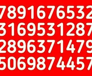 تست هوش تصویری با جواب؛ اگه رَنک اول باهوشای ایران خودتی عدد 120 رو تو عکس پیدا کن!