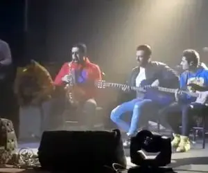 آواز احساسی؛ آیسان از تمرین گلزار فیلم گرفت و استوری کرد ماشاالله به بچه های بندشون