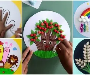 ایده های خلاقانه؛ مامانایی که بلد نیستن واسه بچه هاشون کاردستی درست کنن بدوئن بیان