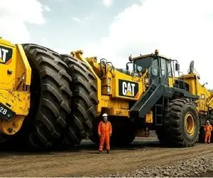 ماشین های غول پیکر؛ قدرتمند ترین ماشین های خراشنده جهان که می تونن دماوند پودر کنن