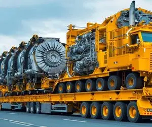 جا به جایی های جانکاه؛ کامیون غول رو گذاشتن پشت 18 چرخ هیولا زدن به جاده 