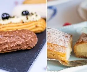 طرز تهیه شیرینی اکلر با بهترین دستور / یه شیرینی تر فوق العاده خوشمزه