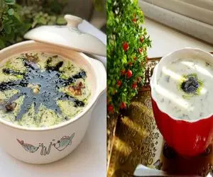 طرز تهیه آش دوغ با دوغ تازه با سبزیجات معطر/ نکات طلایی برای پخت آش دوغ جاافتاده