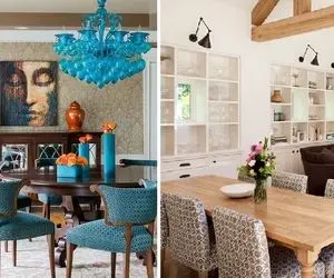 اکسسوری شیک روی میز ناهارخوری / بیچاره اون گوشه نشسته اینجوری بهش برس