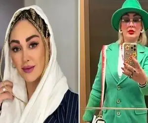 سلیقه سلبریتی؛ الهام حمیدی خونه چیده خوراک فخرفروشی پر از آیتم های زرق و برقی و طلا