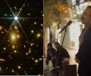 آواز ستاره ای؛ مرد خوش قامت گوشه خیابان تو دل شب ستاره ها نهفته