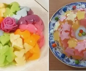طرز تهیه ژله خرده شیشه شفاف / به ساده ترین روش یه دسر فوق العاده درست کنید