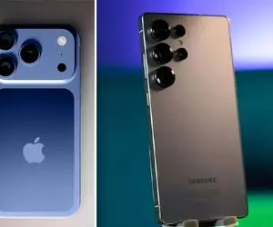 اختلاف قیمت پرچمدار آیفون و سامسونگ امروز دوشنبه 4 اسفند 1404