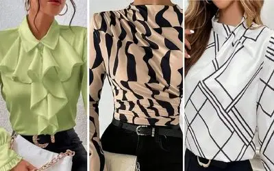 شومیزهای مجلسی و جدید 1404 توی پاساژهای بالای شهر؛ انتخاب دخترای پولدار و سانتال