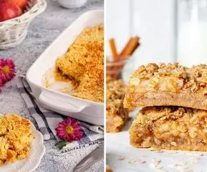 طرز تهیه کرامبل سیب؛ یه خوشمزهِ جذاب که بد جوری دلبری میکنه