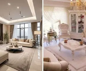 ایده های متنوع و با سلیقه برای دیزاین مدرن پذیرایی / سادگی و کاربرد در عید نوروز 1404