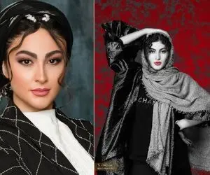 ژستای رومُخی "مریم مومن"؛ با این همه چیتان پیتان فیلتر هم میذاره، بابااا بَسه دیگه! 