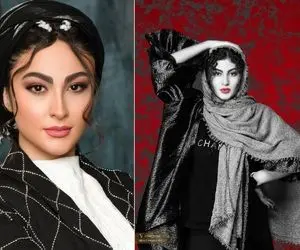 ژستای رومُخی "مریم مومن"؛ با این همه چیتان پیتان فیلتر هم میذاره، بابااا بَسه دیگه! 