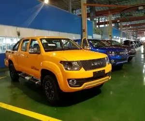 اولین وانت پیکاپ میلیاردی تولید داخل به بازار می آید