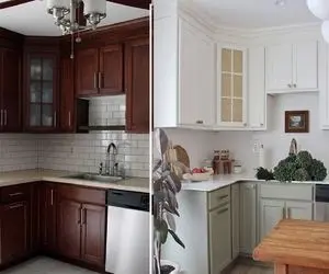 ایده ارزون برا نو کردن کابینت آشپزخانه بدون تعویض / با چندرغاز و زرنگی قیافش مد روزه