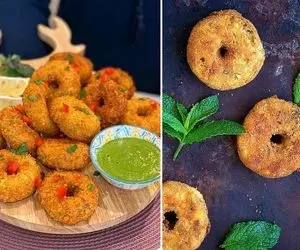 طرز تهیه دونات مرغ سوخاری / فینگرفود جذاب با بهترین طعم و مزه