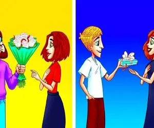 هوش تصویری؛ اگه فکر میکنی تیزهوش عالمی بگو کدوم از این آقایون قصد کشتن خانومش رو داره؟