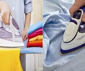 حرف اتو زدن که میشه غم عالم میریزه رو سرت میخوای زار بزنی / ترفندهای اتو خشکشویی اینه