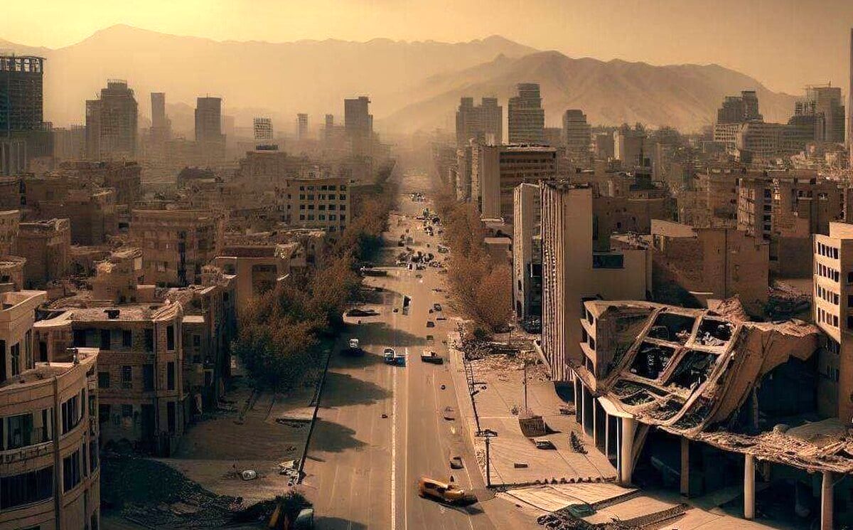 زلزله تهران 1