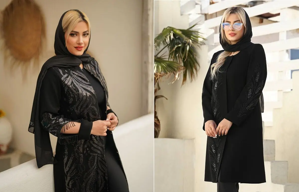 مانتو مشکی