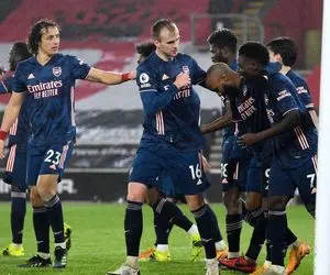 برد آرسنال مقابل ساوتهمپتون