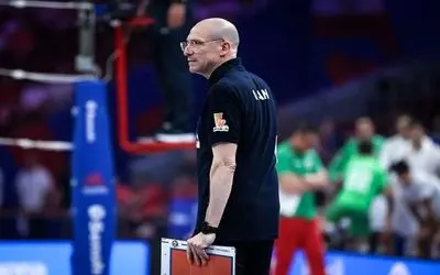 واکنش روبرتو پیاتزا به شکست تیم ملی والیبال ایران مقابل مصر