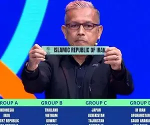 ایران در جام‌ملت‌های فوتسال آسیا با کدام تیم ها هم گروه شد؟
