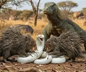 حیات وحش مصنوعی؛ جوجه تیغی استراتژیک دشمناشو پاره میکنه