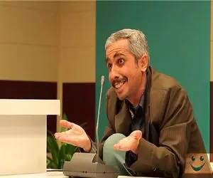 سکانس خندان/جواد به عشوه ای که میاد اول خودش غش کرد از خنده/ پنجول میکشه رو صورتش