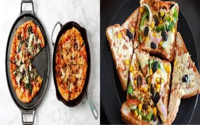 طرز تهیه پیتزا در ماهیتابه بدون فر/ فقط 30 دقیقه تا یه پیتزای خوشمزه خانگی