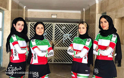 شرکت عراقی اسپانسر تیم دوچرخه سواری بانوان در مسابقات بین المللی