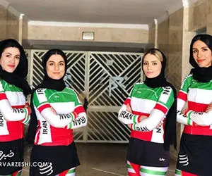 شرکت عراقی اسپانسر تیم دوچرخه سواری بانوان در مسابقات بین المللی
