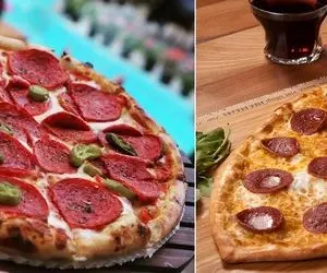 (ویدئو) طرز تهیه پیتزا پپرونی؛ خودت توی خونه سه سوته هم خمیر پیتزا بپز هم یه سس جذاب