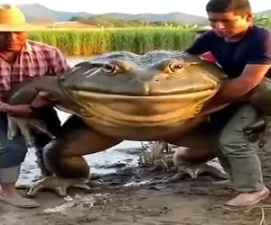 معماری طبیعت؛ قورباغه ای که کل ماهی های دریاچه رو خورده رو میخوان تبعید کنن ولی...
