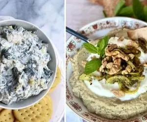 طرز تهیه بورانی بامیه و بورانی بادمجان / دو پیش غذا یا غذای سبک فوق العاده خوشمزه